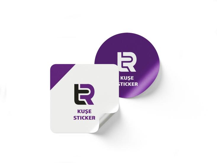 Kuşe Sticker